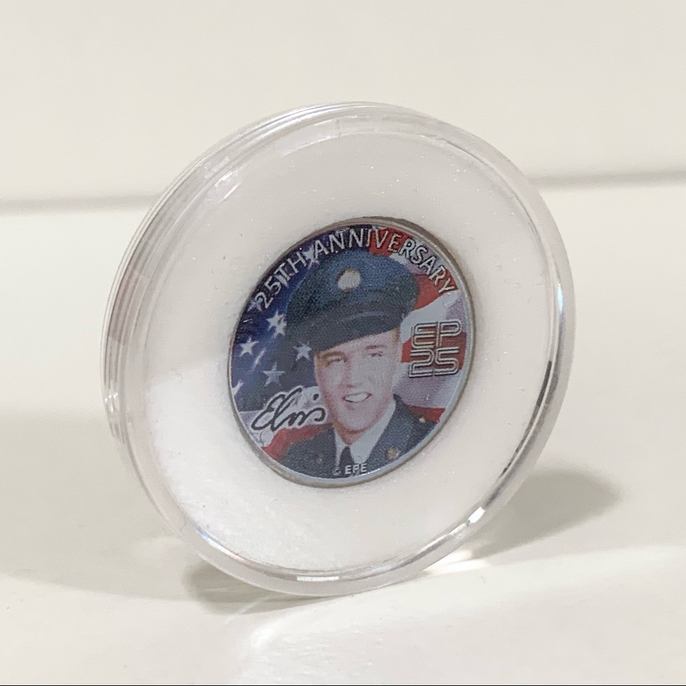 2002 Elvis Presley collectible Tennessee quarter